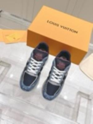 wholesale quality men's louis vuitton run way sneakers model no. 810